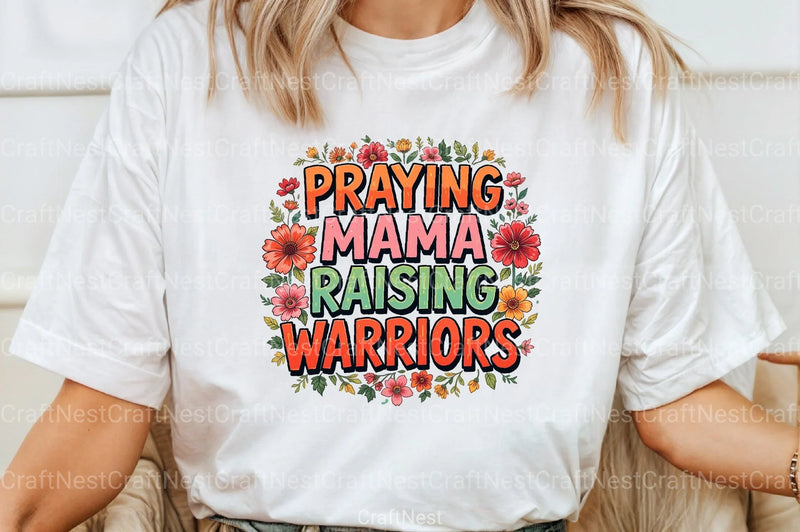 Vintage Faith Praying Mama Clipart Bundle - CraftNest - Digital Crafting and Art