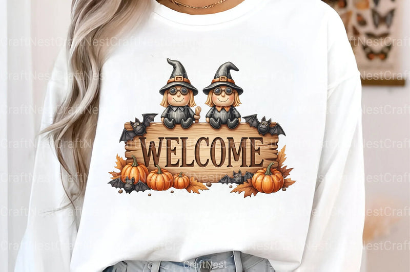 Halloween Witches Clipart Bundle 1 - CraftNest - Digital Crafting and Art