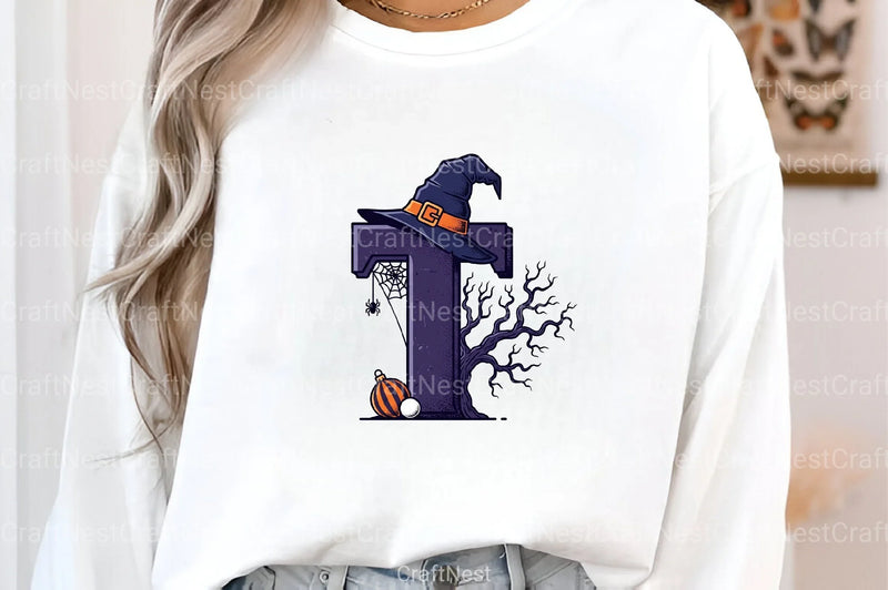 Halloween Alphabet Clipart Bundle 22 - CraftNest - Digital Crafting and Art