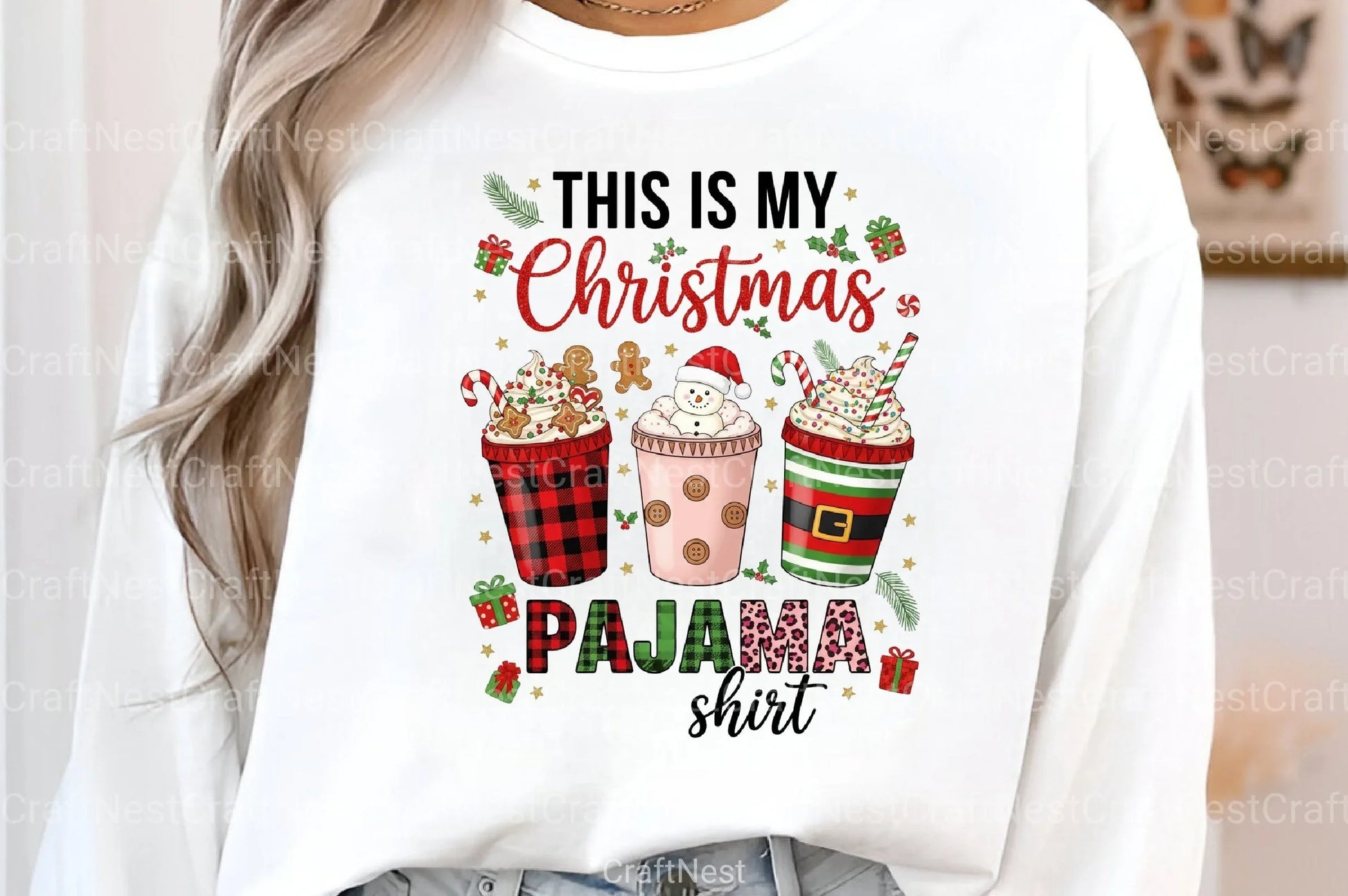 Christmas Pajama Clipart Bundle - CraftNest - Digital Crafting and Art