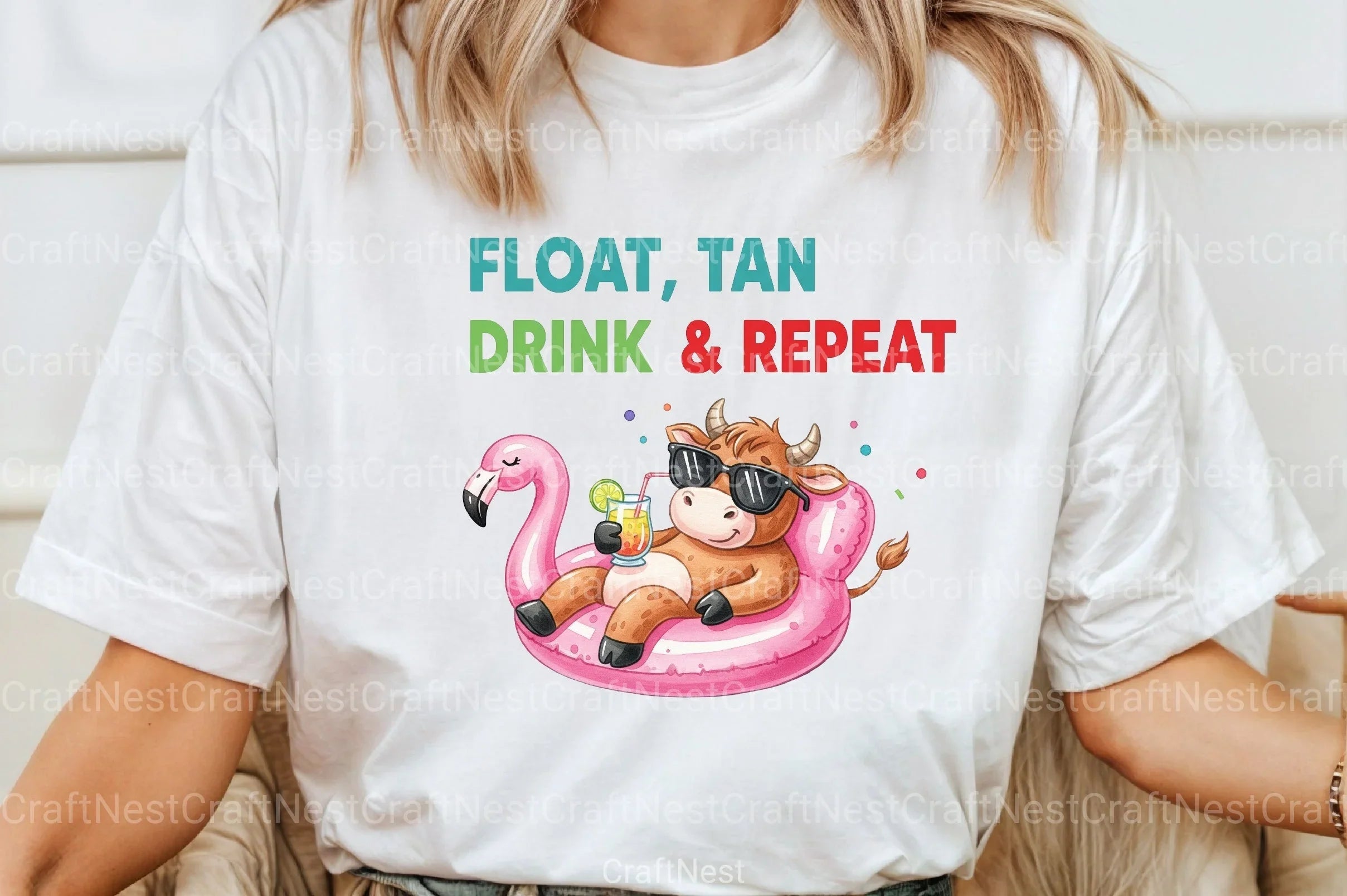 Summer Funny Animals Clipart Bundle 5 - CraftNest - Digital Crafting and Art