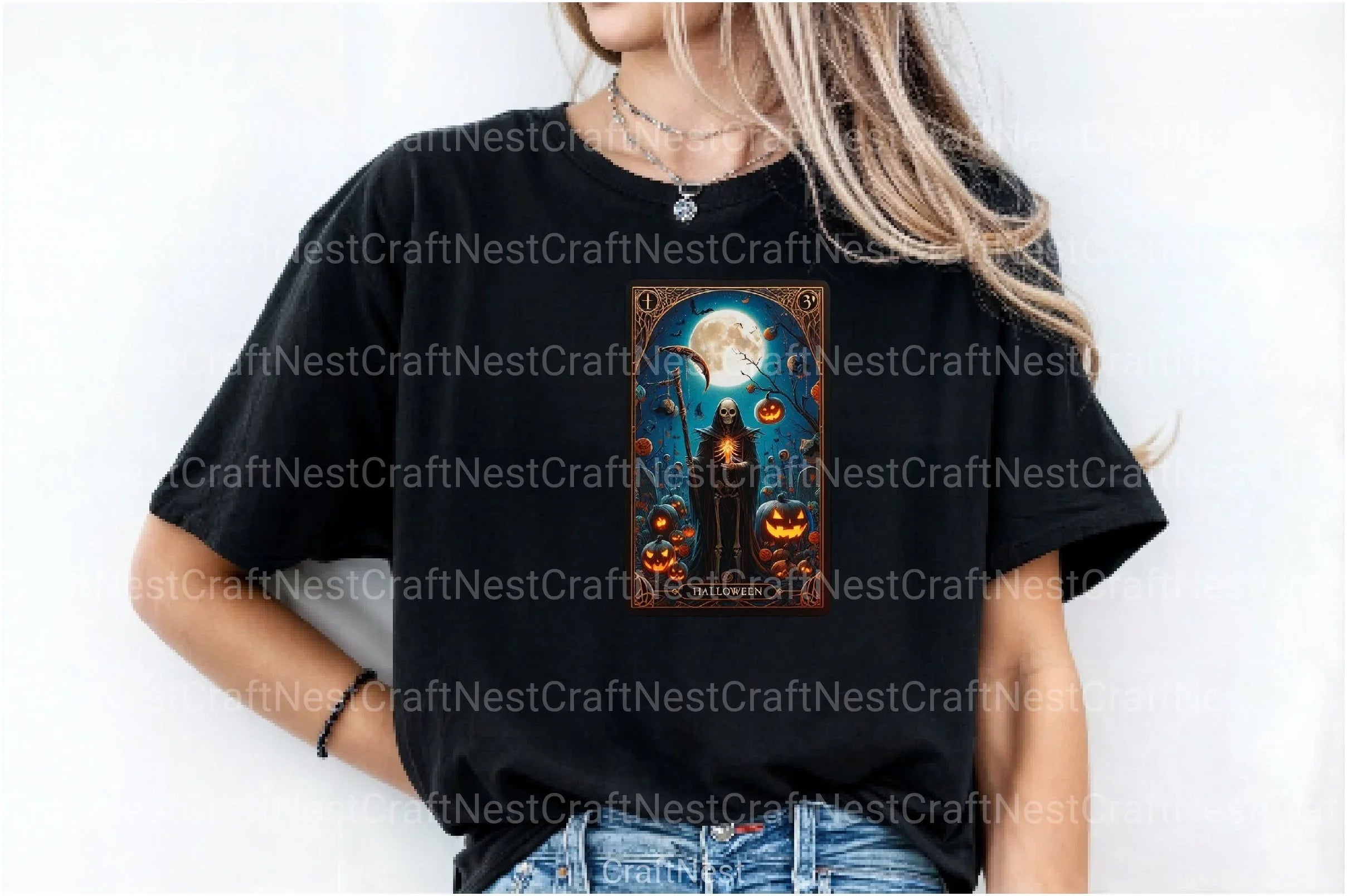 Halloween Tarot Card Clipart Bundle 78 - CraftNest - Digital Crafting and Art