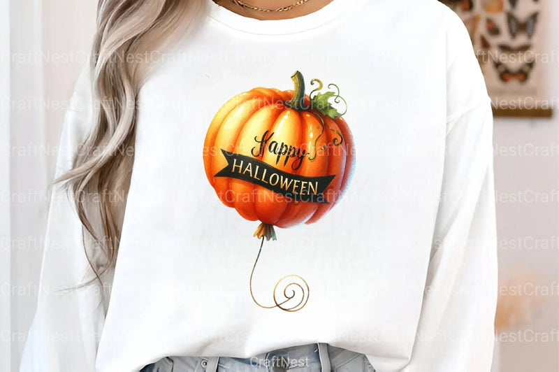 Happy Halloween Bloo Clipart Bundle - CraftNest - Digital Crafting and Art