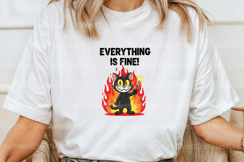 Funny Cat Quotes Clipart Bundle 18 - CraftNest - Digital Crafting and Art