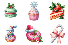 Sweet Christmas Clipart Bundle - CraftNest - Digital Crafting and Art