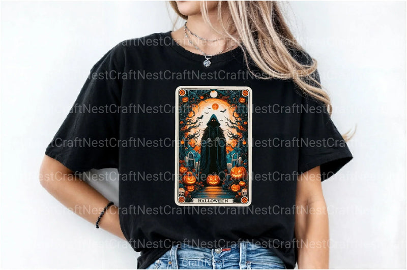 Halloween Tarot Card Clipart Bundle 5 - CraftNest - Digital Crafting and Art