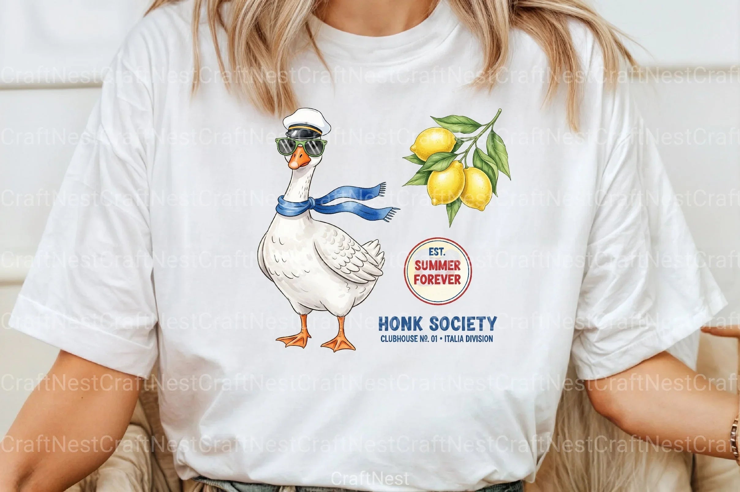 Summer Goose Clipart Bundle 99 - CraftNest - Digital Crafting and Art