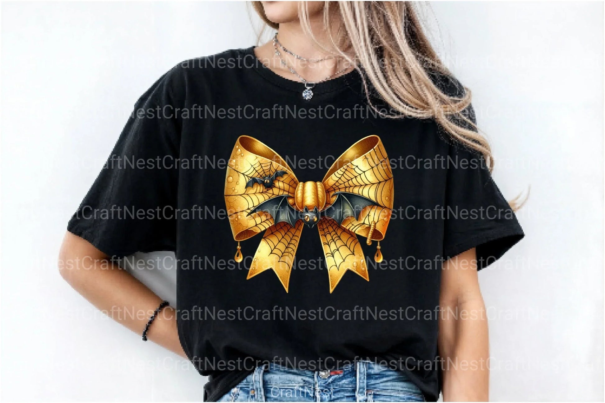 Halloween Coquette Bow Clipart Bundle 31 - CraftNest - Digital Crafting and Art