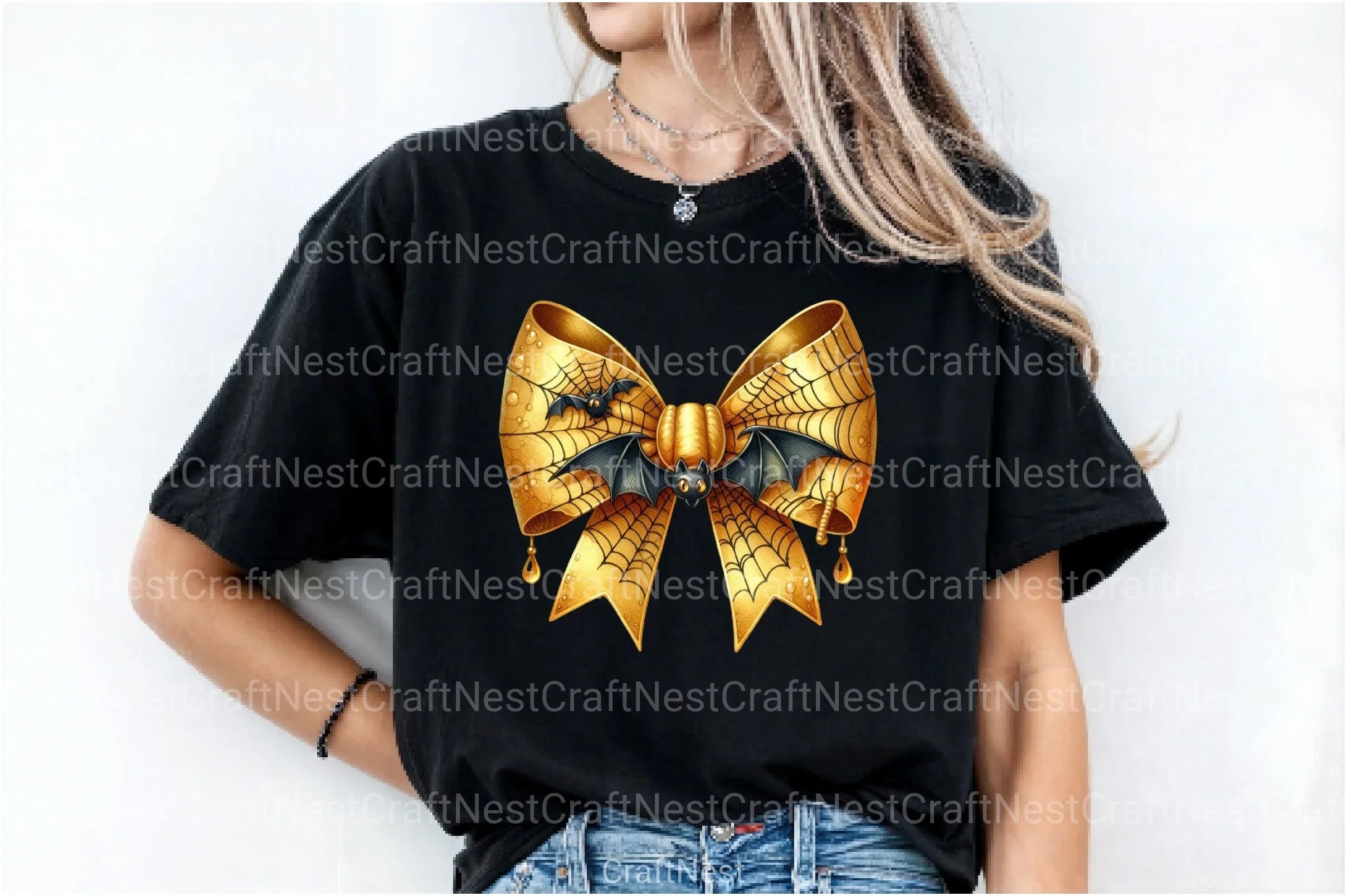 Halloween Coquette Bow Clipart Bundle 31 - CraftNest - Digital Crafting and Art