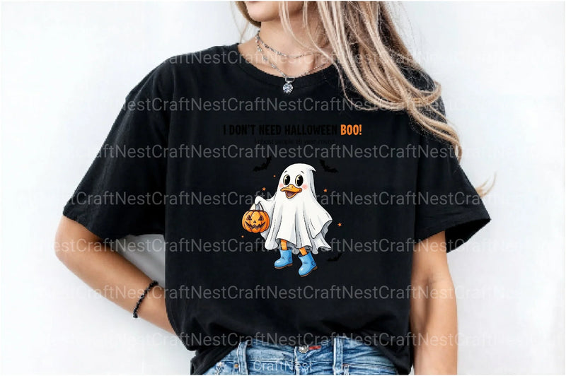 Funny Goose Clipart Bundle: No Need for Halloween - CraftNest - Digital Crafting and Art