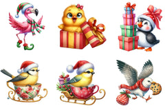 Christmas Animal Clipart Bundle - CraftNest - Digital Crafting and Art