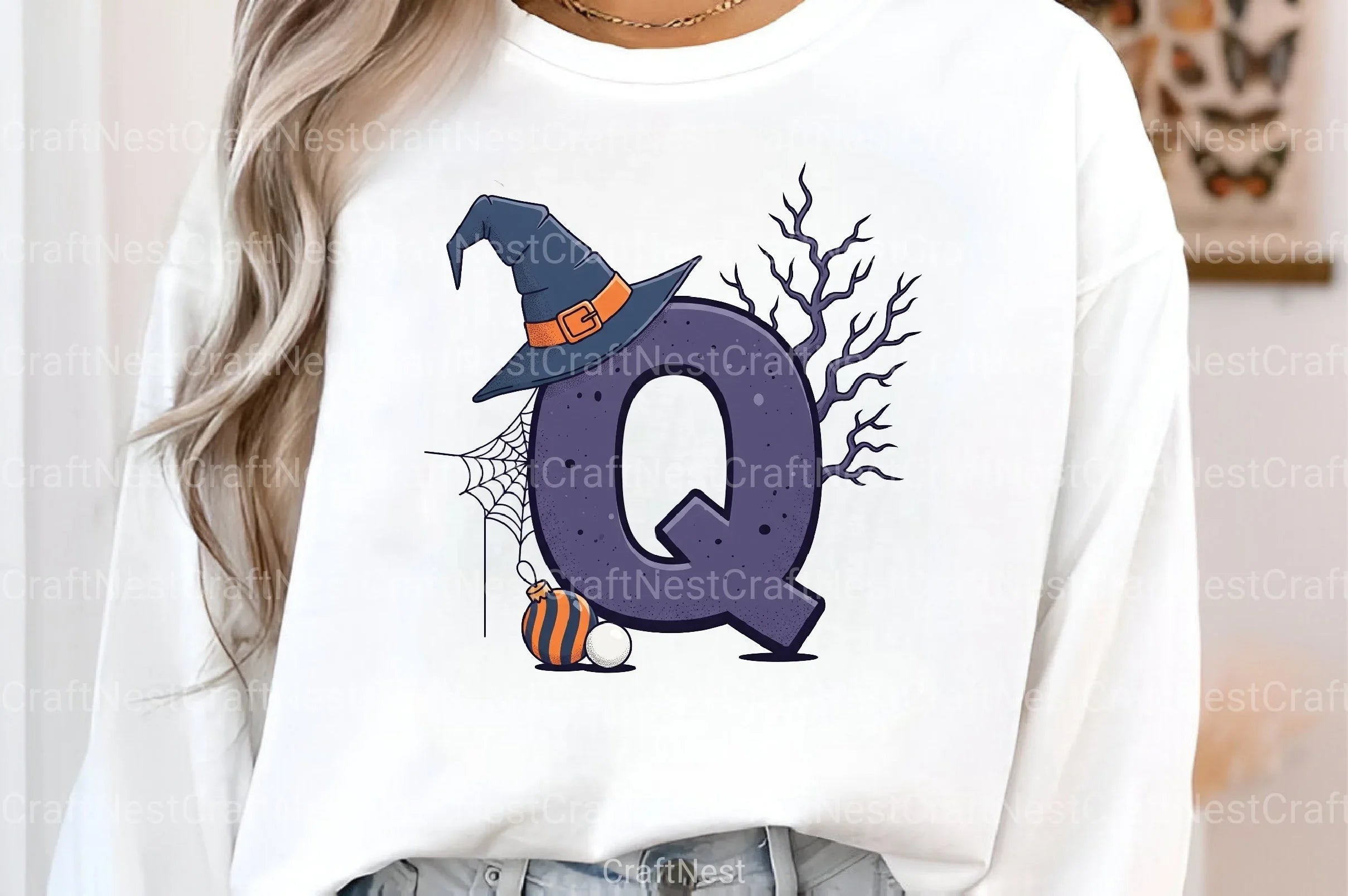 Halloween Alphabet Clipart Bundle 92 - CraftNest - Digital Crafting and Art