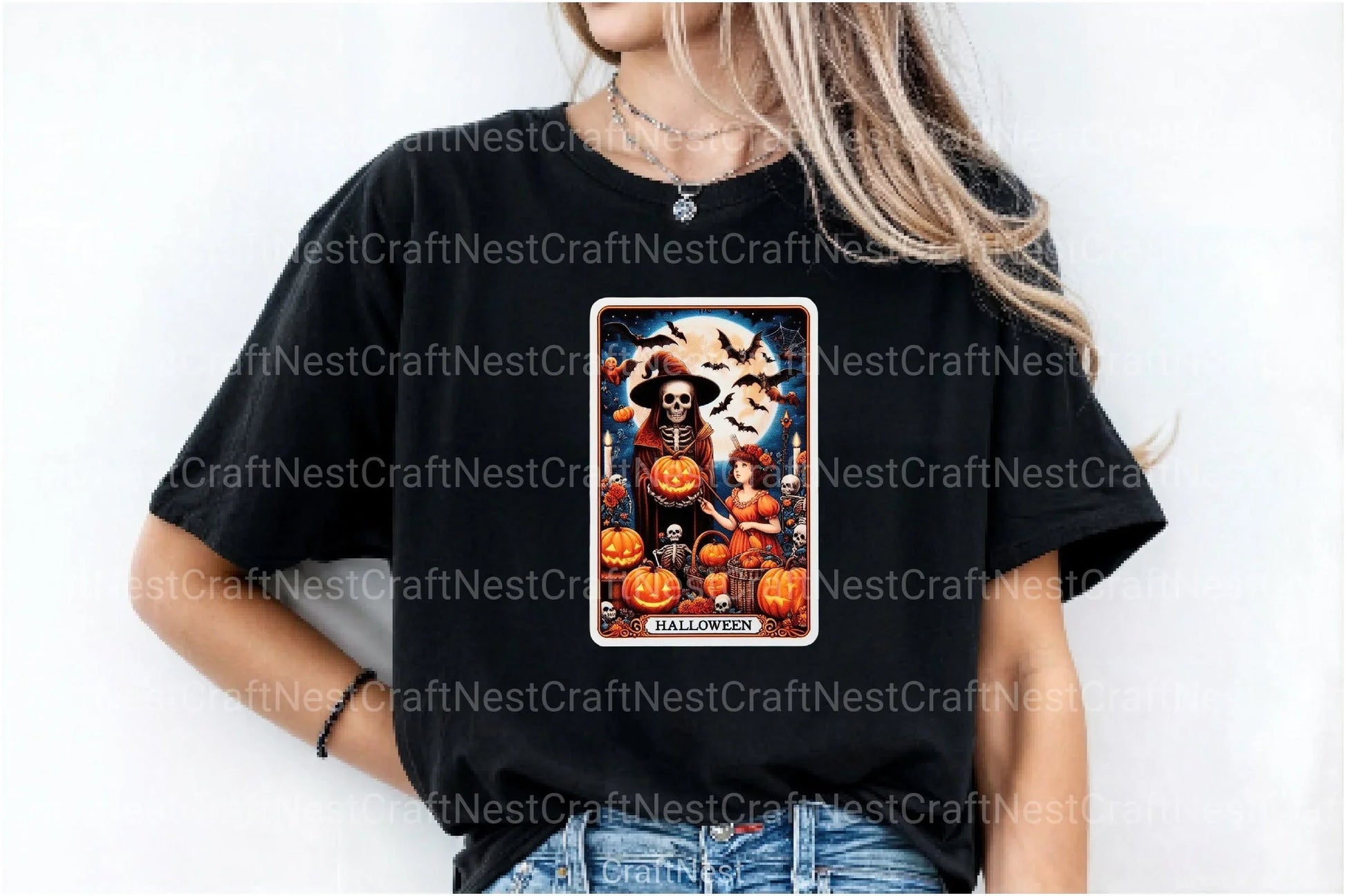 Halloween Tarot Card Clipart Bundle 11 - CraftNest - Digital Crafting and Art