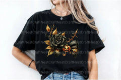 Elegant Halloween Clipart Bundle 1 - CraftNest - Digital Crafting and Art