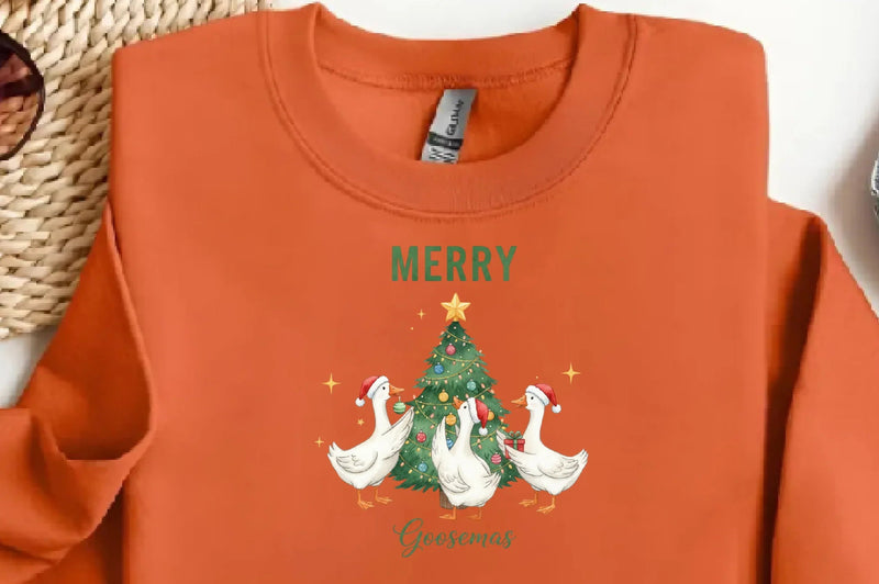 Funny Christmas Santa Goose Clipart Bundle - CraftNest - Digital Crafting and Art