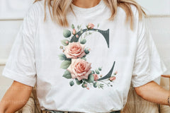 Floral Alphabet Clipart Bundle 12 - CraftNest - Digital Crafting and Art