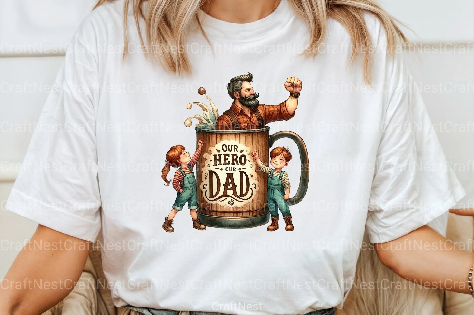 Kids Father’s Day Fist Bump Clipart Bundle 10 - CraftNest - Digital Crafting and Art