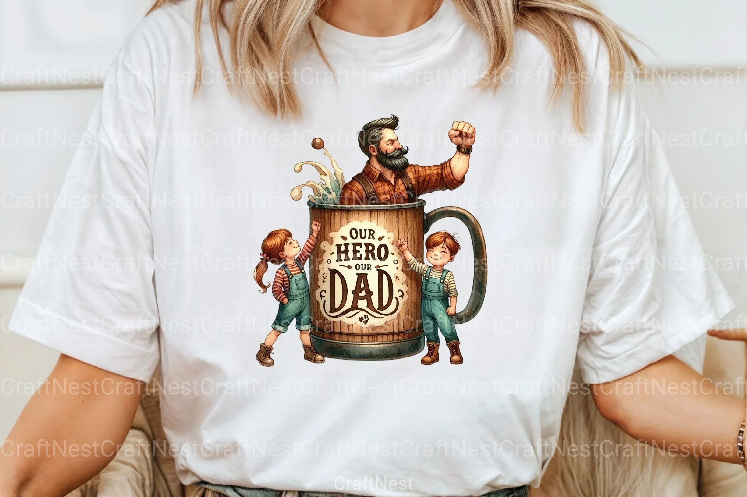 Kids Father’s Day Fist Bump Clipart Bundle 10 - CraftNest - Digital Crafting and Art