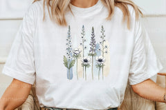 Wildflowers Brushstroke Clipart Bundle - CraftNest - Digital Crafting and Art