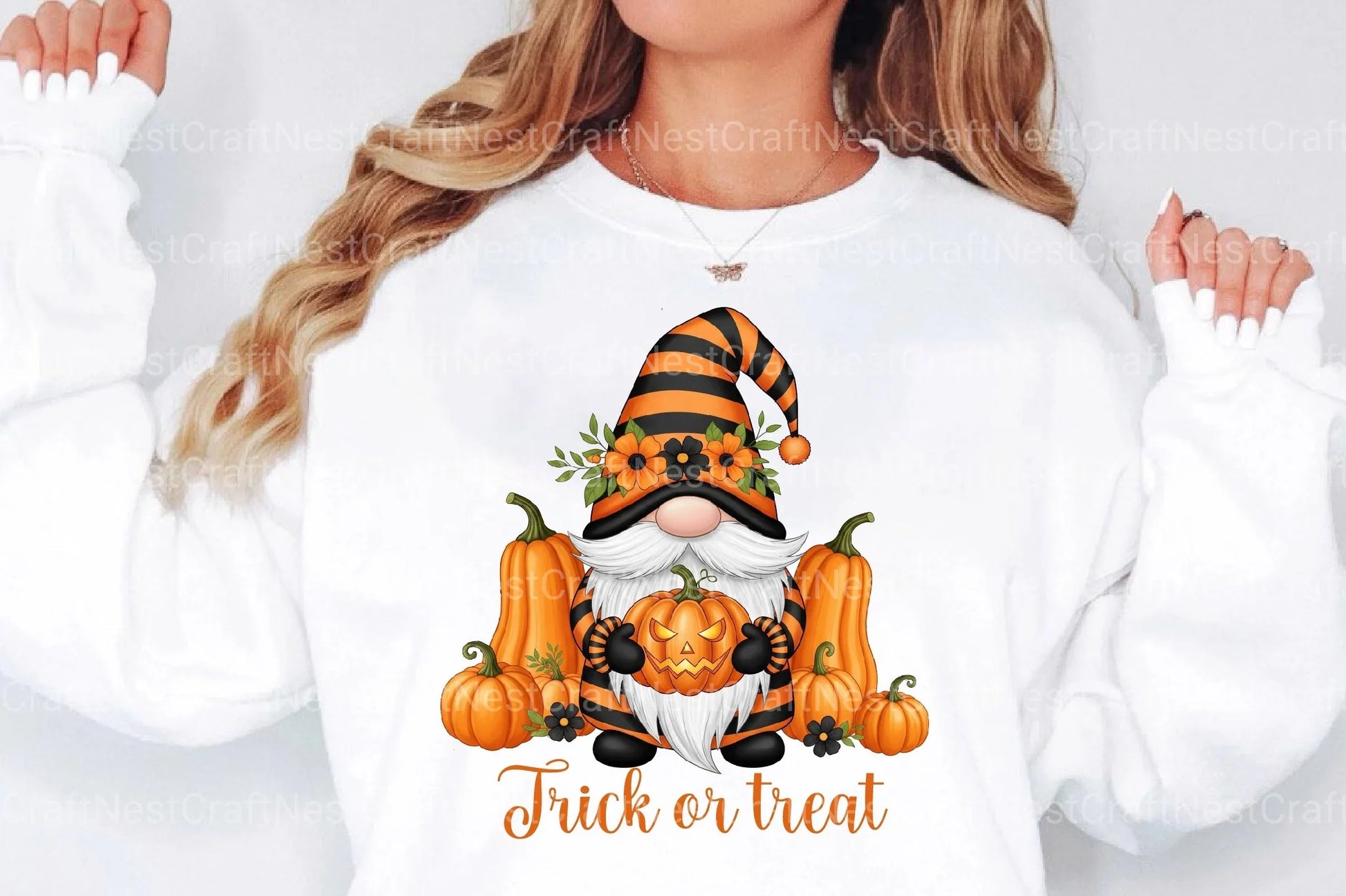 Trick or Treat Gnome Clipart Bundle - CraftNest - Digital Crafting and Art