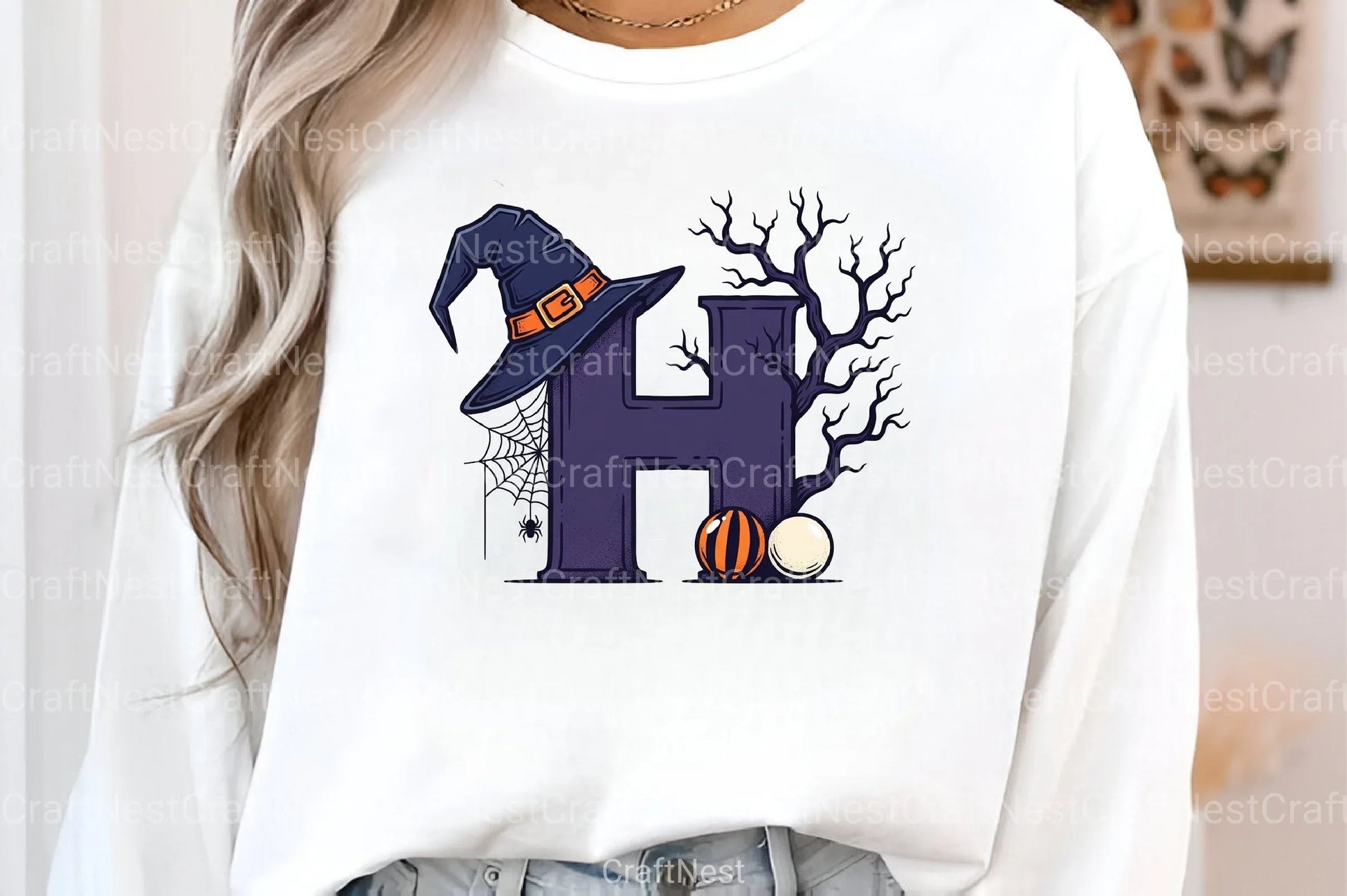 Halloween Alphabet Clipart Bundle 35 - CraftNest - Digital Crafting and Art