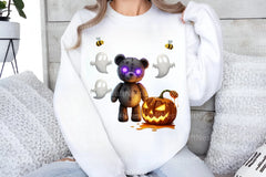 Spooky Teddy Bear Clipart Bundle - CraftNest - Digital Crafting and Art