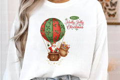 Retro Christmas Clipart Bundle: Have a Holly Jolly Christmas - CraftNest - Digital Crafting and Art