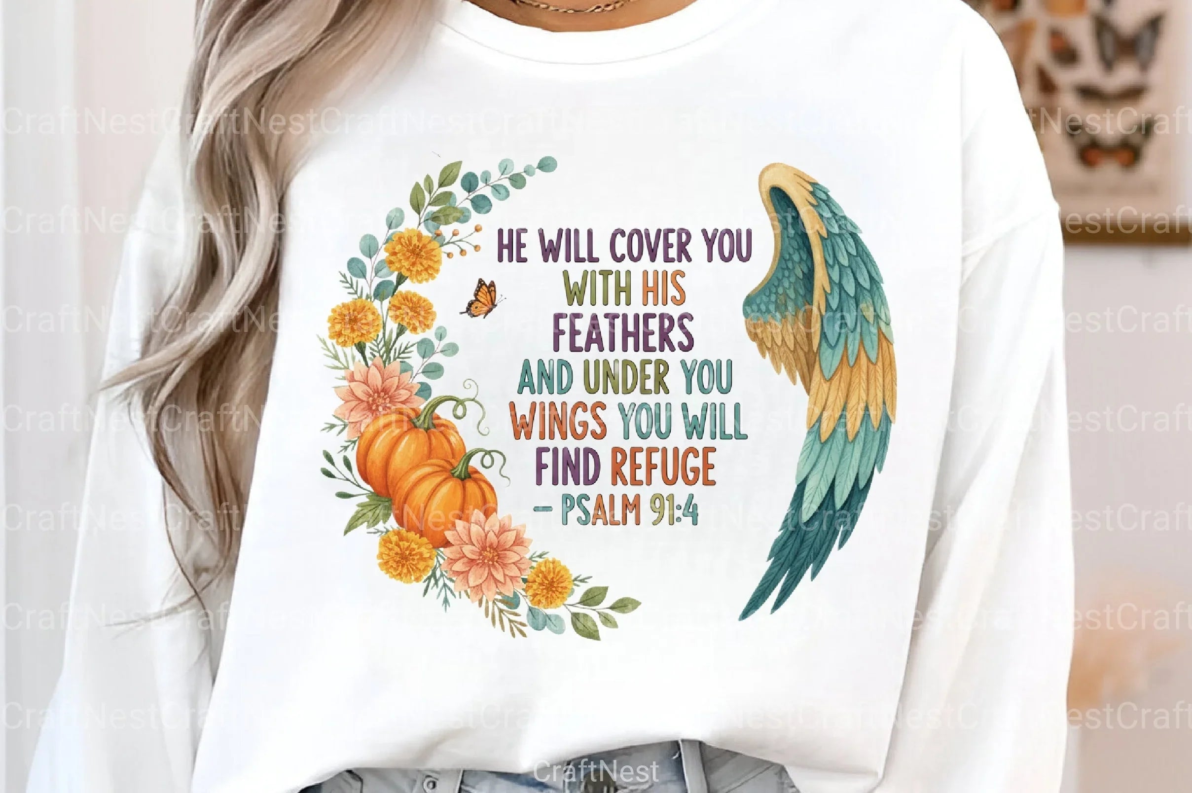 Christian Fall Inspirational Retro Clipart Bundle - CraftNest - Digital Crafting and Art