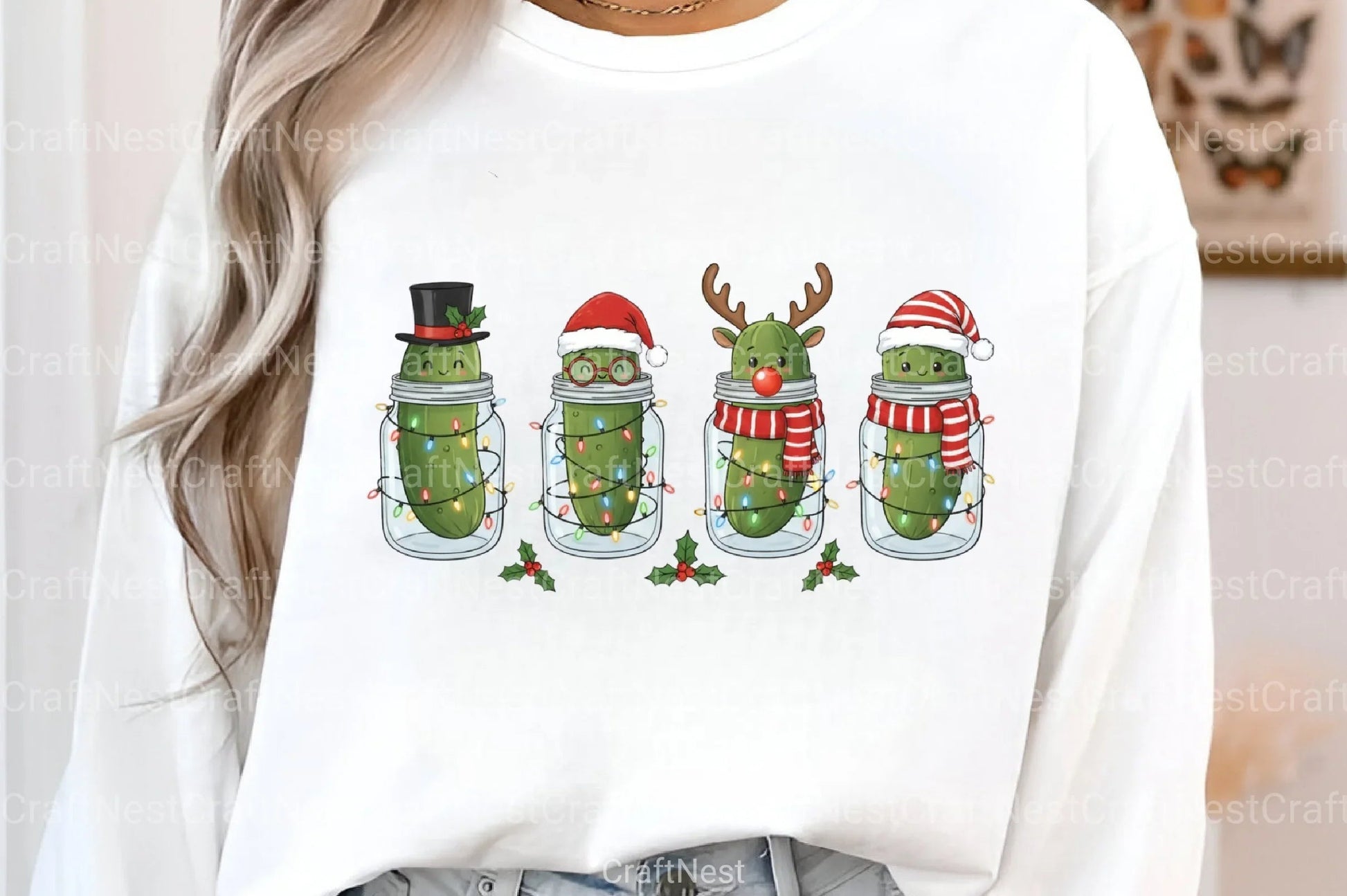 Christmas Pickles Clipart Bundle - CraftNest - Digital Crafting and Art