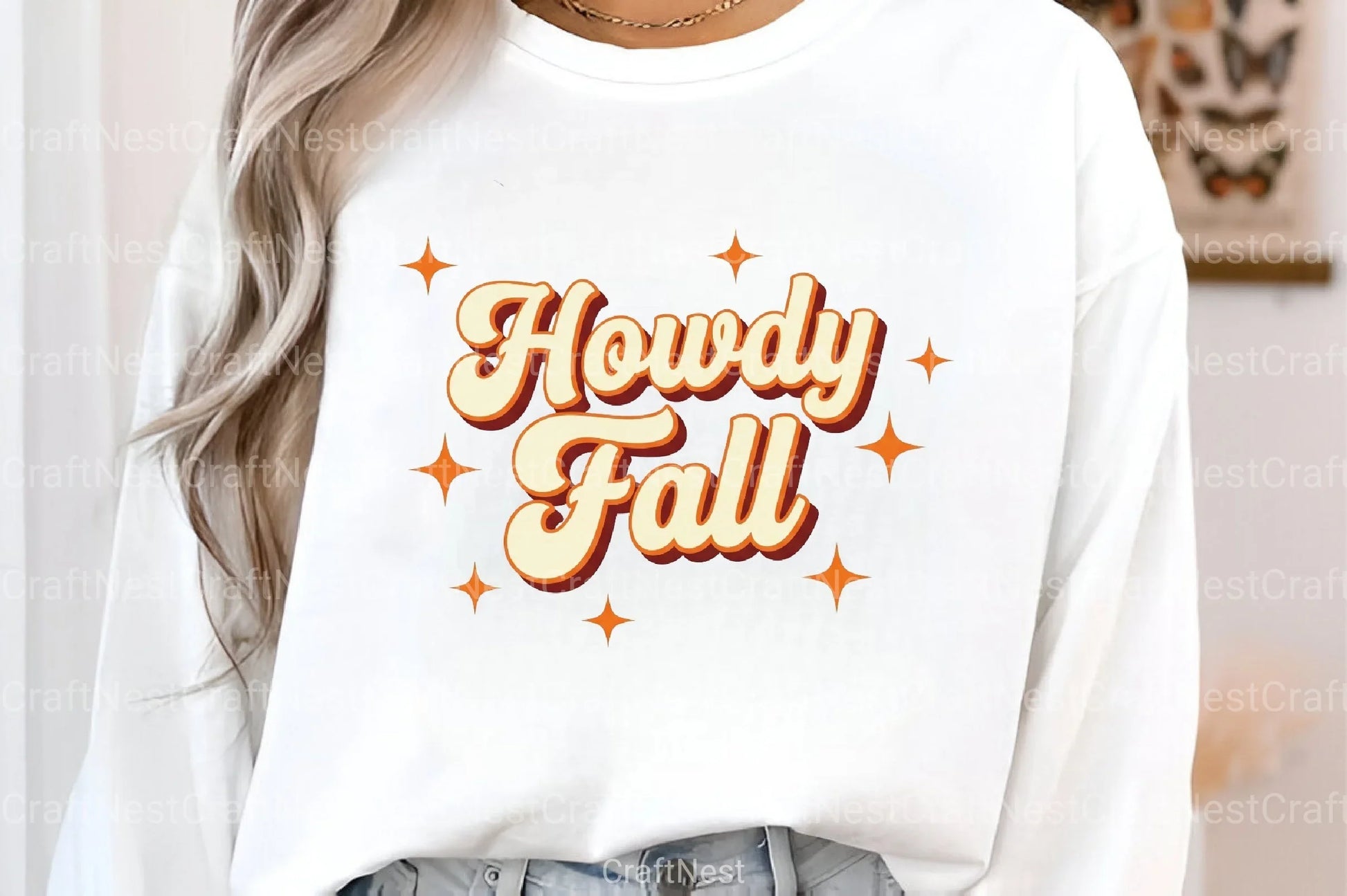 Retro Howdy Fall Graphic Clipart Bundle - CraftNest - Digital Crafting and Art