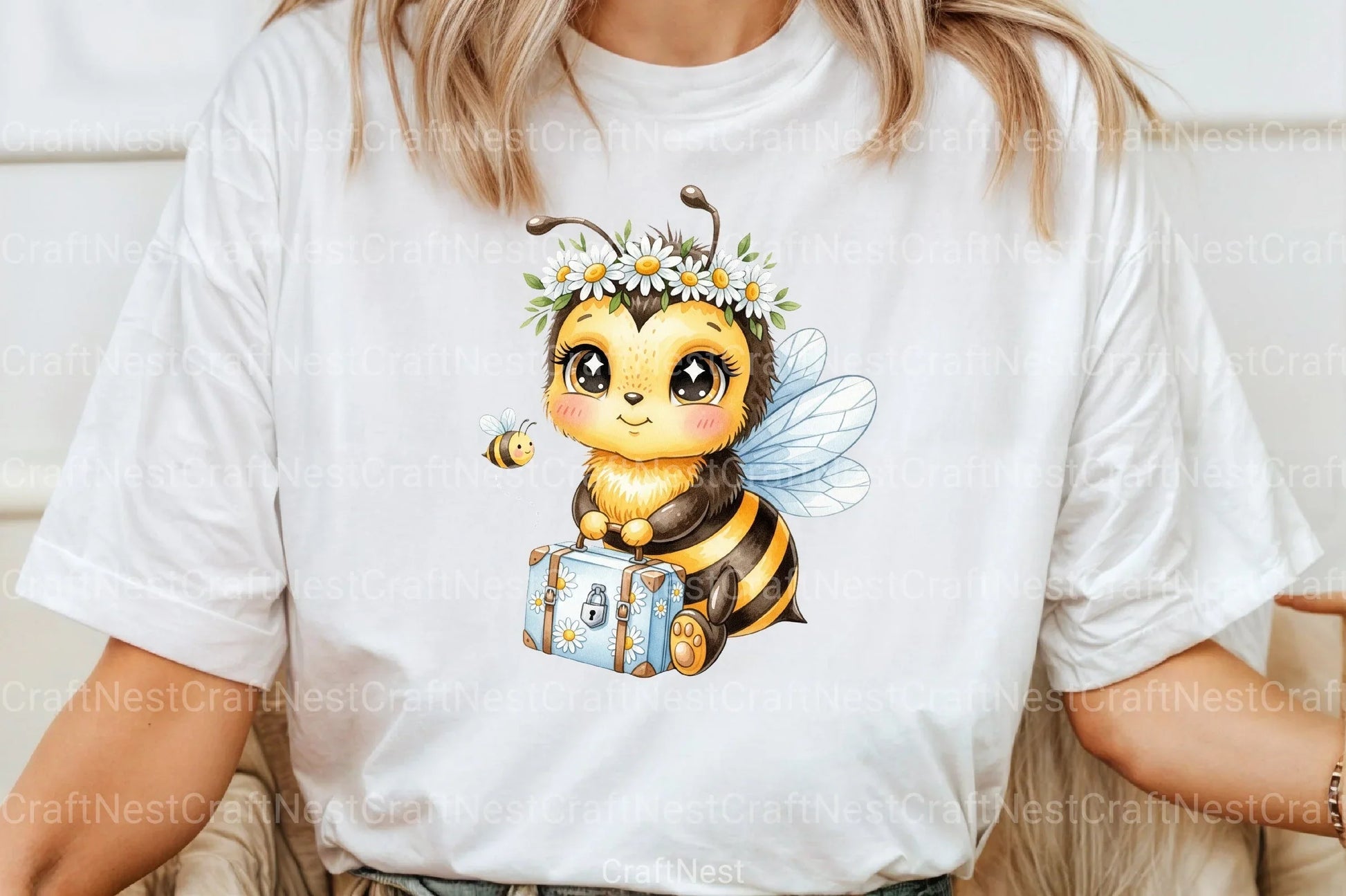 Back to School Bee Clipart Bundle 9 - CraftNest - Digital Crafting and Art