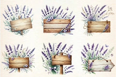 Spring Wooden Signs Clipart Bundle - CraftNest - Digital Crafting and Art