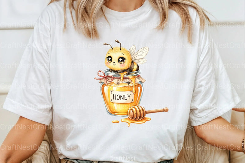 Back to School Bee Clipart Bundle 10 - CraftNest - Digital Crafting and Art