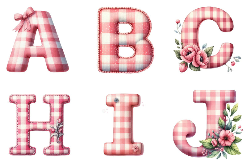 Alphabet Clipart Bundle for Crafts and Design - CraftNest - Digital Crafting and Art
