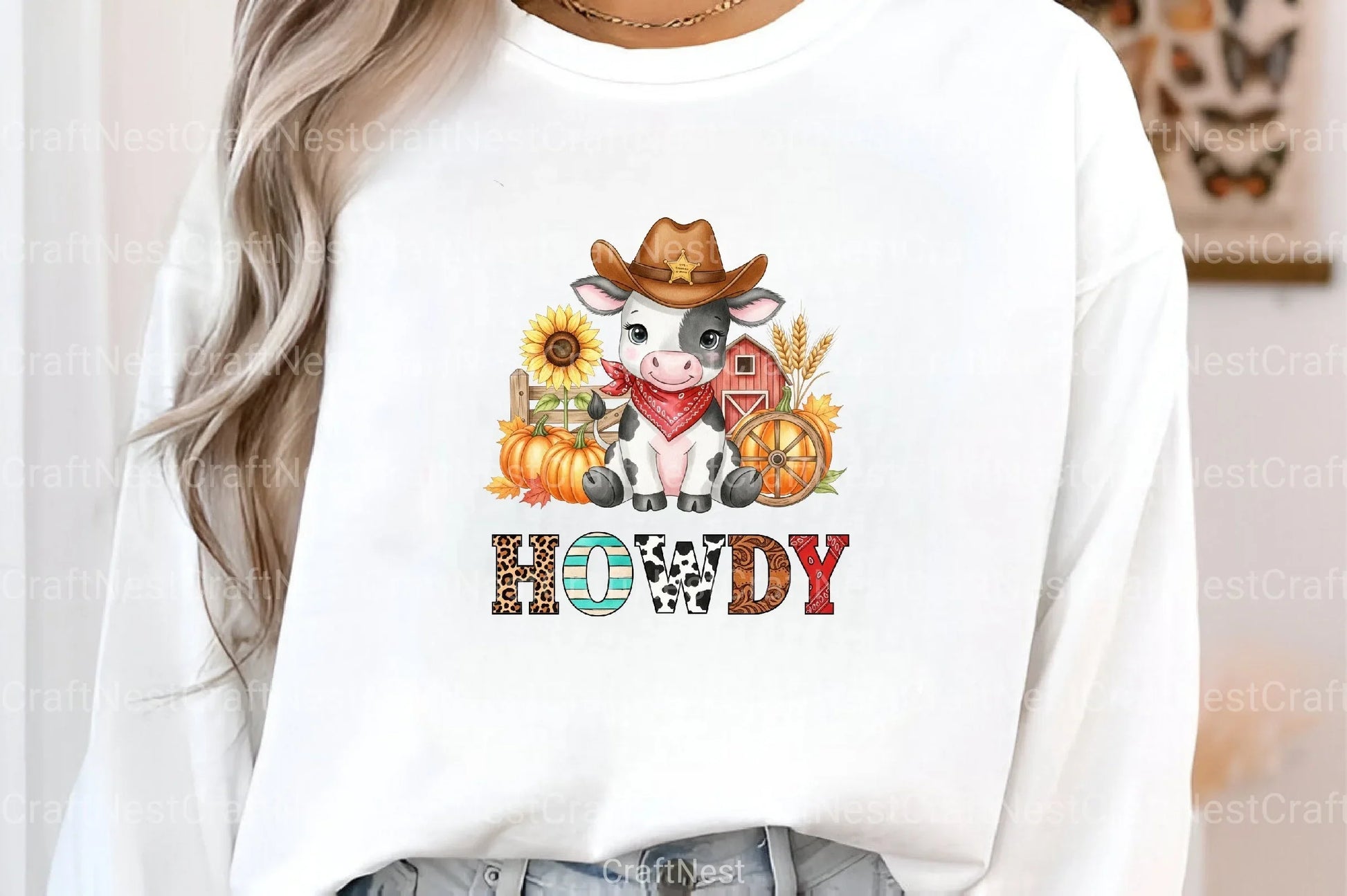 Howdy Farm Graphic Clipart Bundle - CraftNest - Digital Crafting and Art
