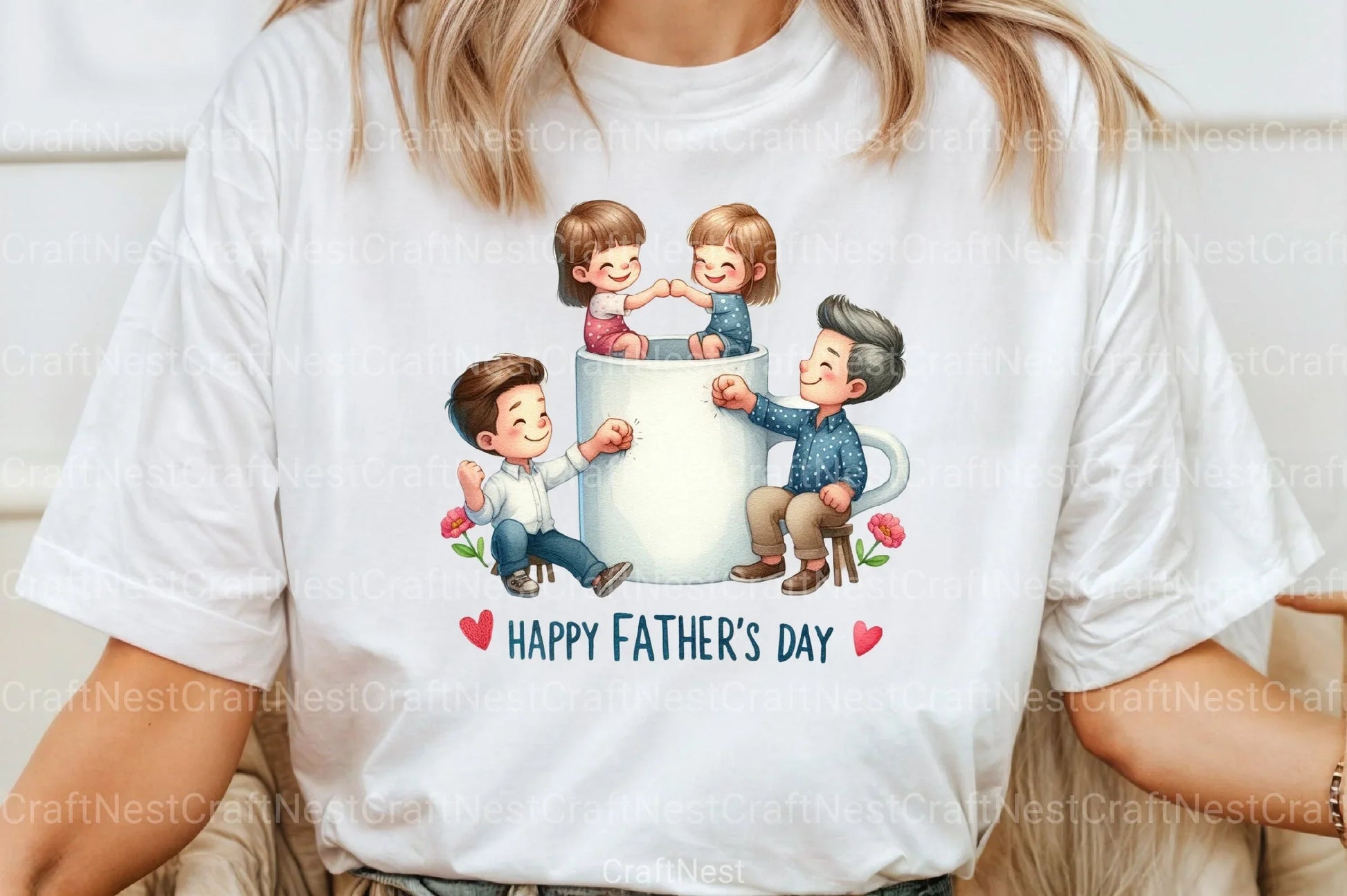 Kids Father’s Day Fist Bump Clipart Bundle 12 - CraftNest - Digital Crafting and Art