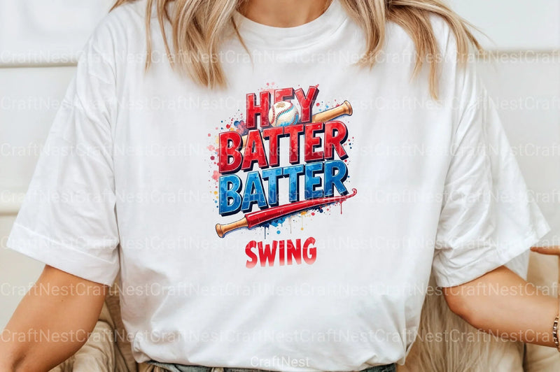 Retro Baseball Batter Swing Clipart Bundle - CraftNest - Digital Crafting and Art