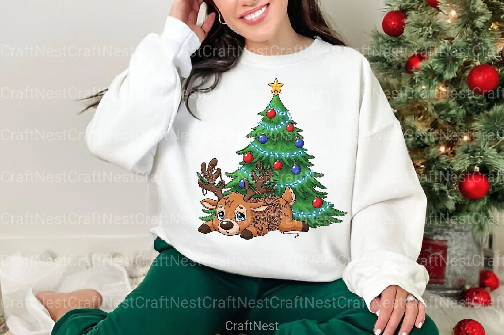 Funny Christmas Clipart Bundle 2 - CraftNest - Digital Crafting and Art