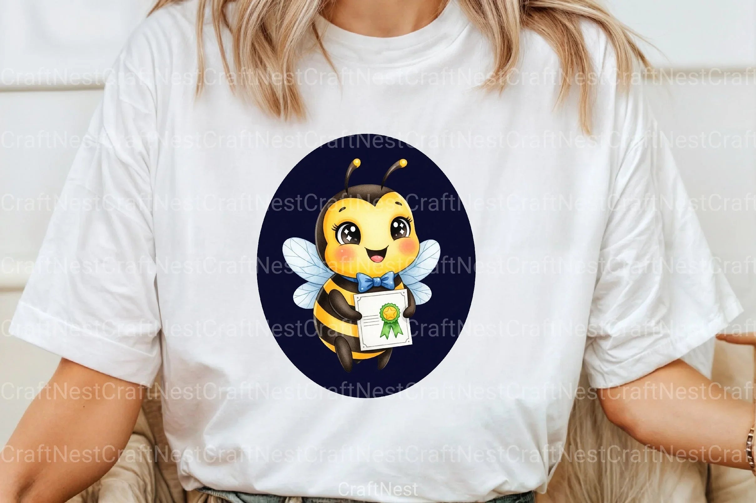 Back to School Bee Clipart Bundle 2 - CraftNest - Digital Crafting and Art