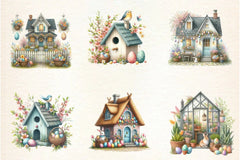 Easter Home Clipart Bundle - CraftNest - Digital Crafting and Art