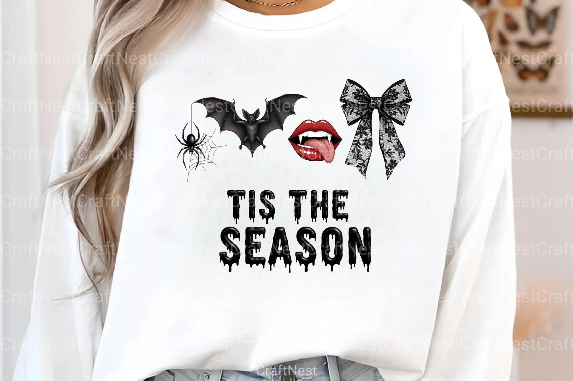 Coquette Halloween Clipart Bundle 3 - CraftNest - Digital Crafting and Art