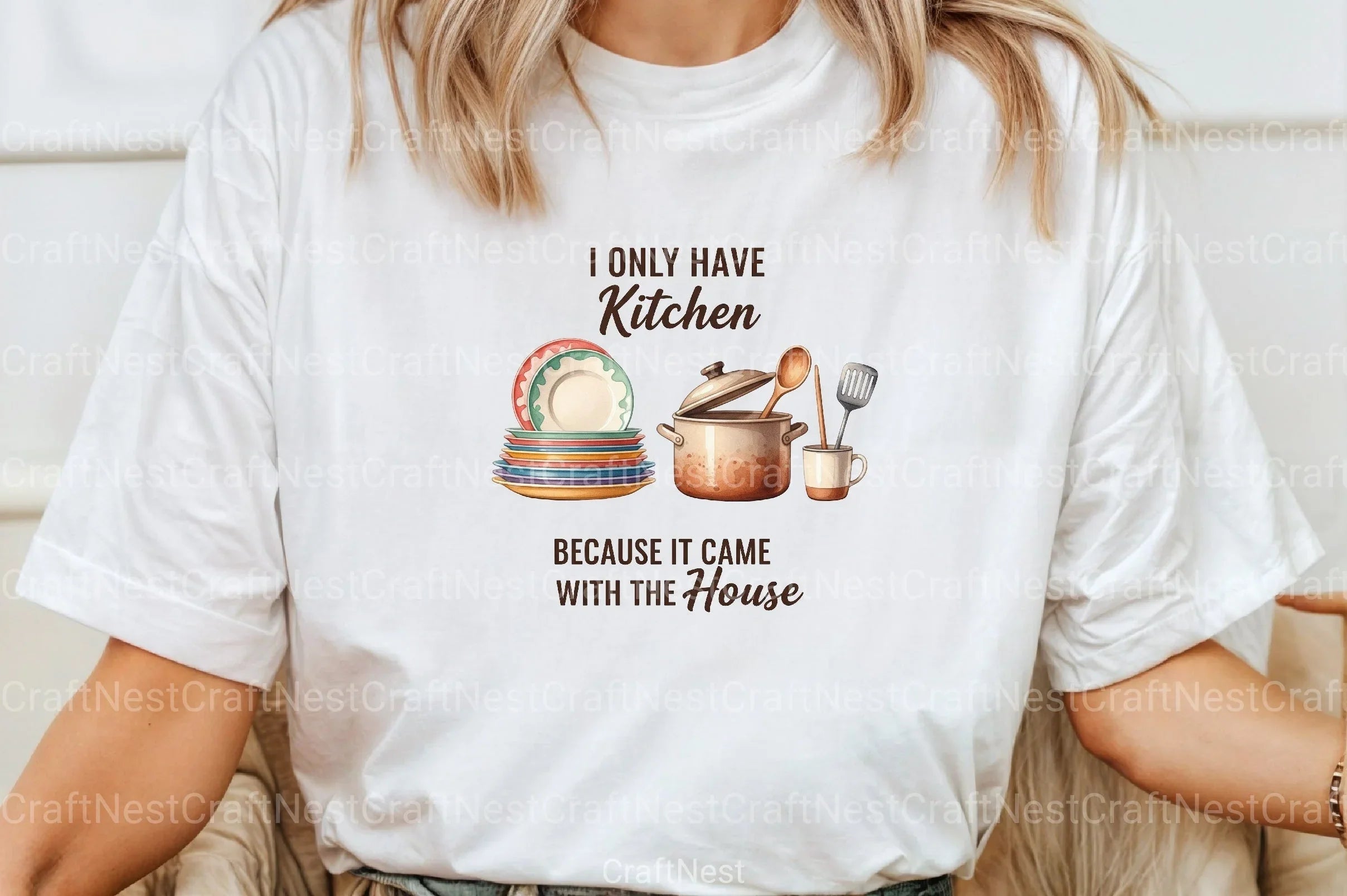 Funny Kitchen Towel Clipart Bundle 5 - CraftNest - Digital Crafting and Art