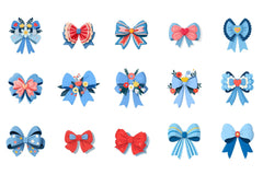 Valentine Bow Clipart Bundle - CraftNest - Digital Crafting and Art