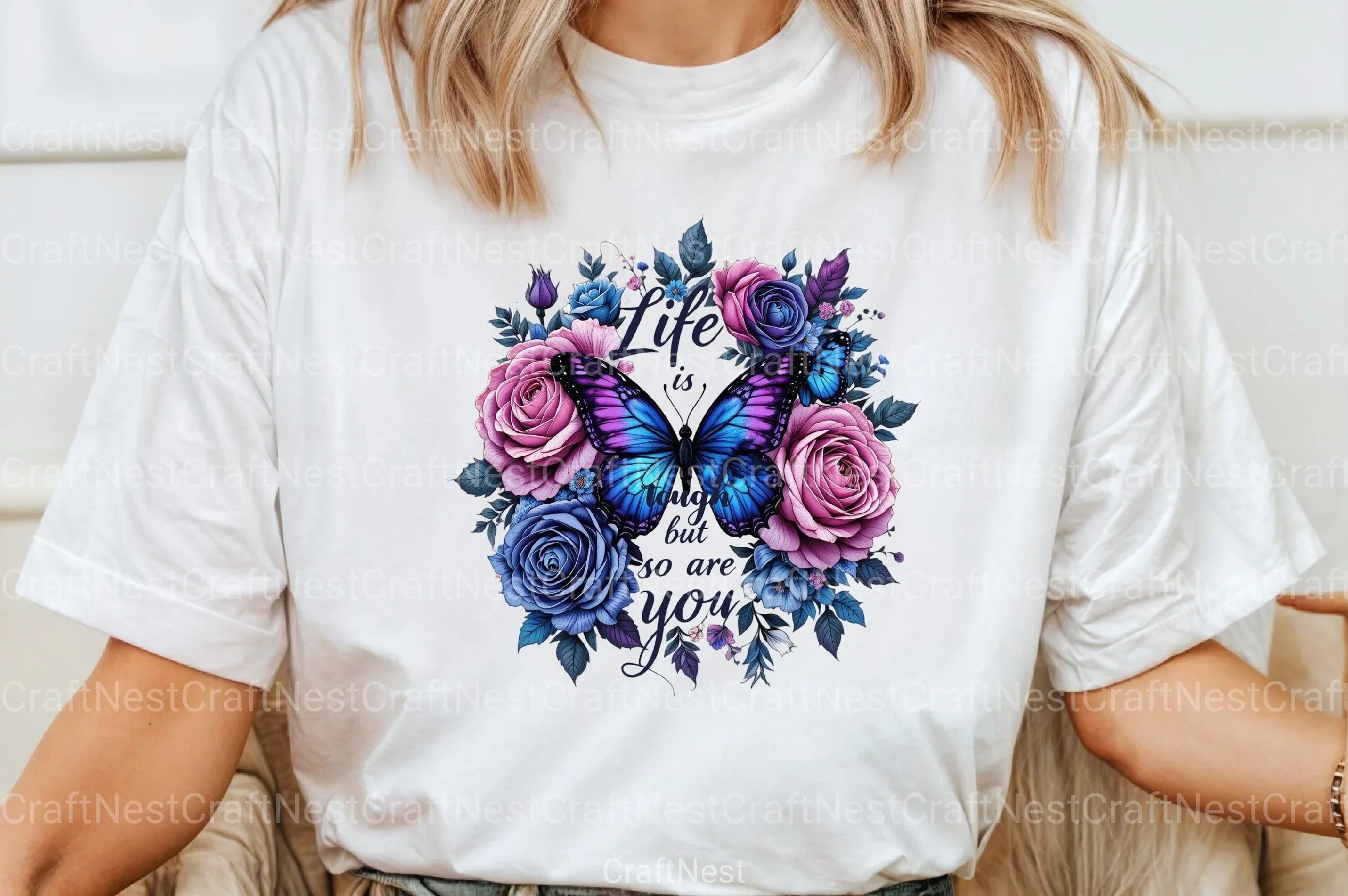 Inspirational Floral Sugar Skull Clipart Bundle - CraftNest - Digital Crafting and Art