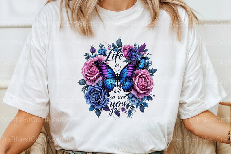 Inspirational Floral Sugar Skull Clipart Bundle - CraftNest - Digital Crafting and Art