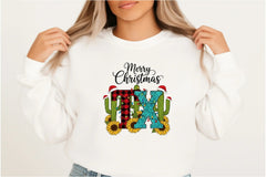 Merry Christmas Texas Clipart Bundle - CraftNest - Digital Crafting and Art