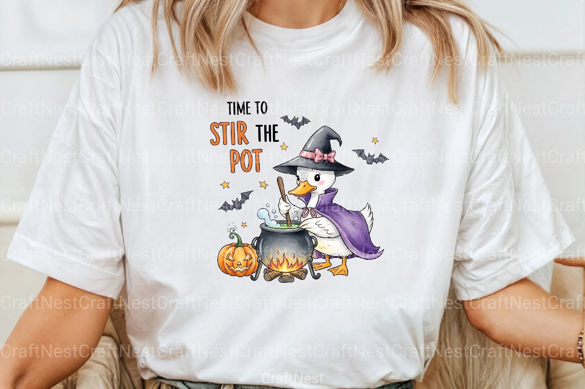 Halloween Goose Clipart Bundle: Stir the Pot - CraftNest - Digital Crafting and Art