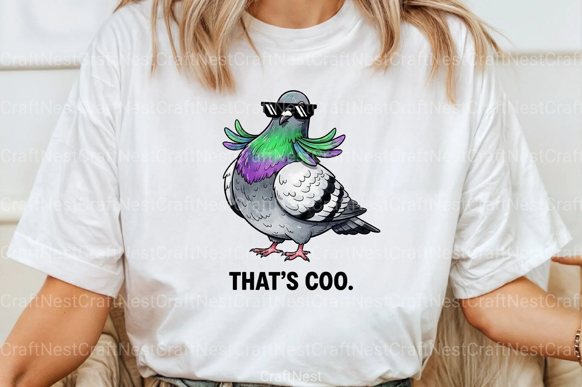 Retro Funny Sarcastic Animal Clipart Bundle 8 - CraftNest - Digital Crafting and Art