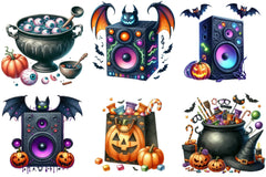 Halloween Party Clipart Bundle - CraftNest - Digital Crafting and Art