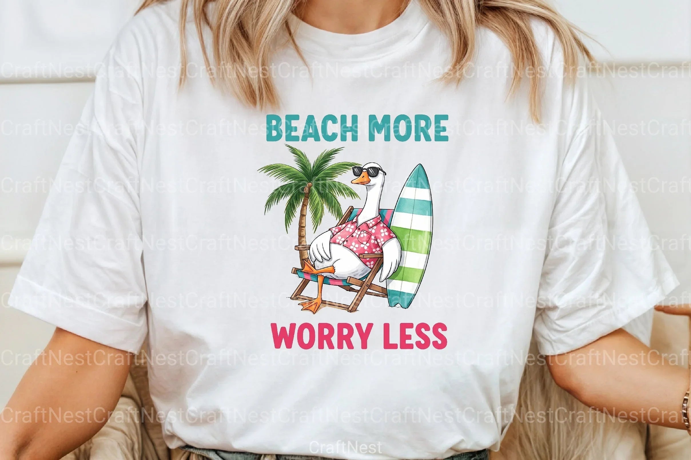 Summer Funny Animals Clipart Bundle 2 - CraftNest - Digital Crafting and Art